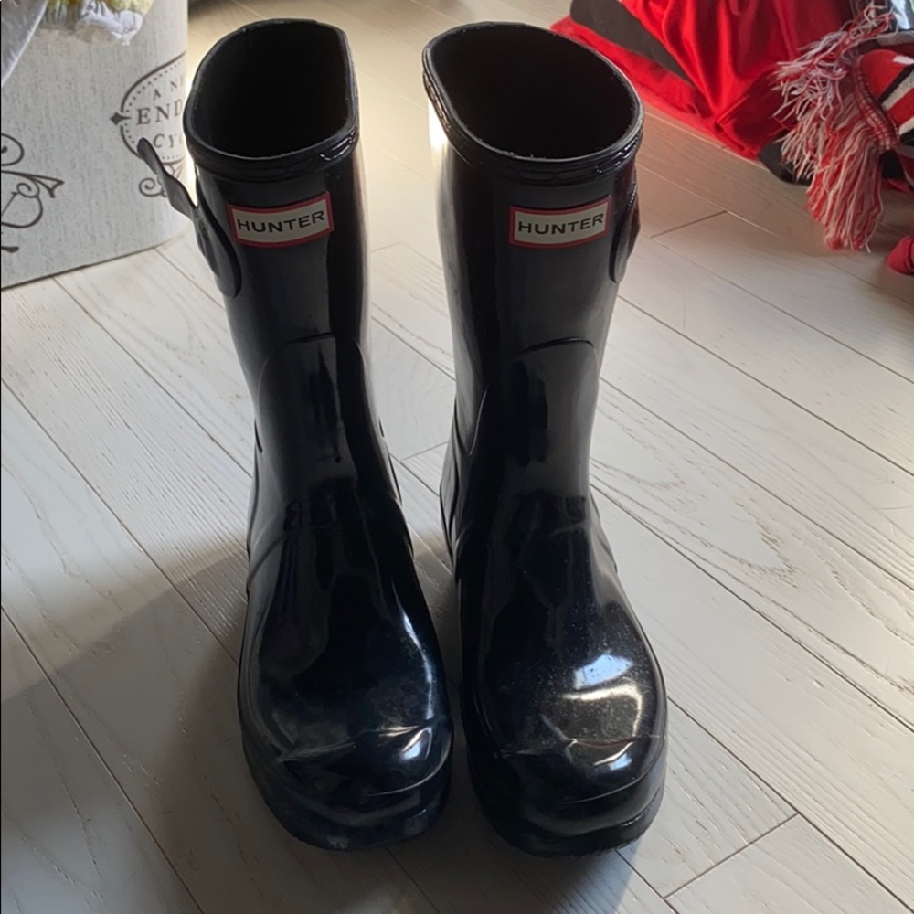 Hunter short size 9 boots